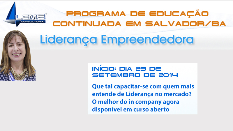 Curso de Liderança Empreendedora